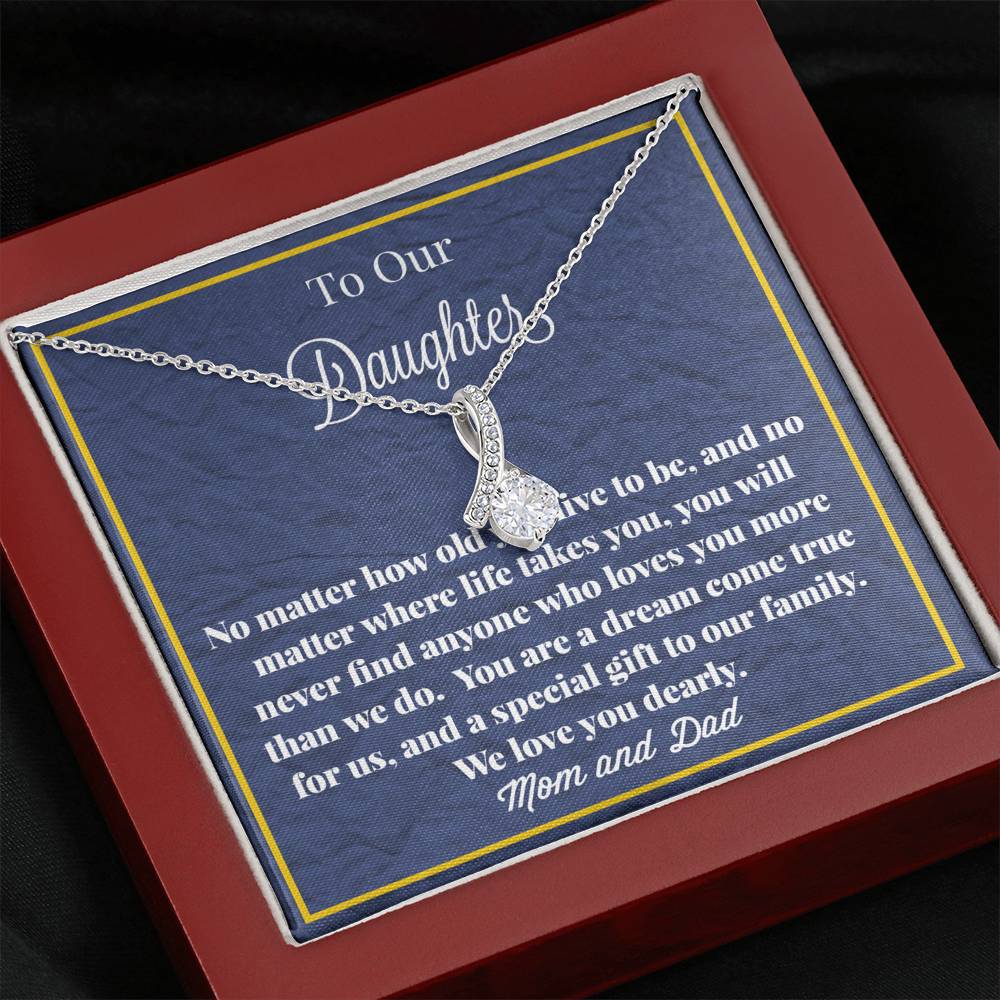 To Our Daughter Alluring Beauty Necklace