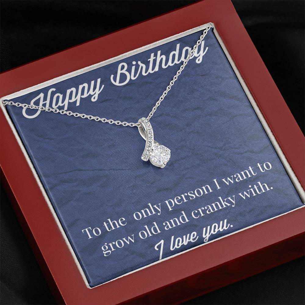Happy Birthday Alluring Beauty Necklace