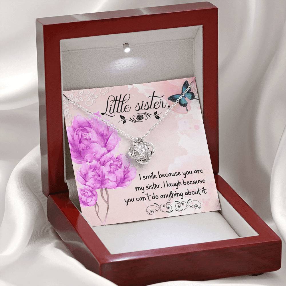 Gift for Sister Love Knot Necklace