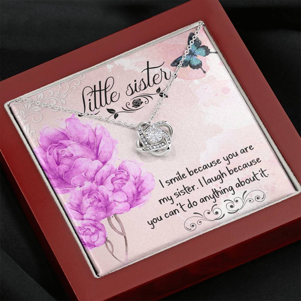 Gift for Sister Love Knot Necklace