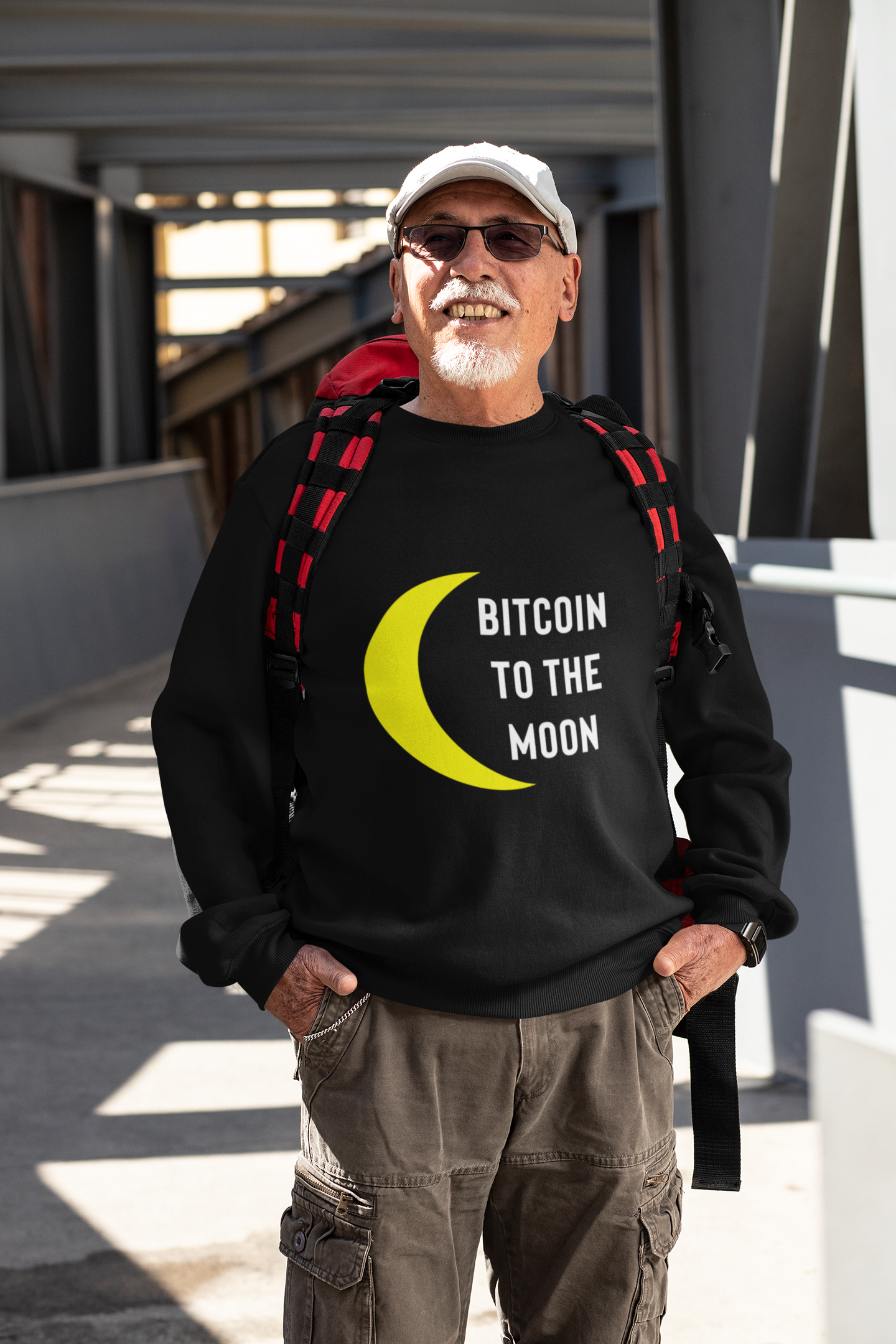 Bitcoin Shirt - Bitcoin Sweatshirt - Bitcoin To The Moon Sweatshirt - Bitcoin Gifts