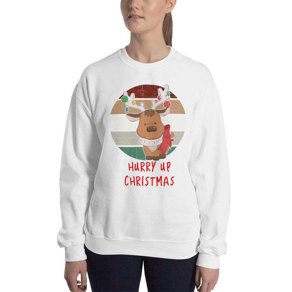 Funny Reindeer Sweatshirt - Funny Christmas Sweatshirt