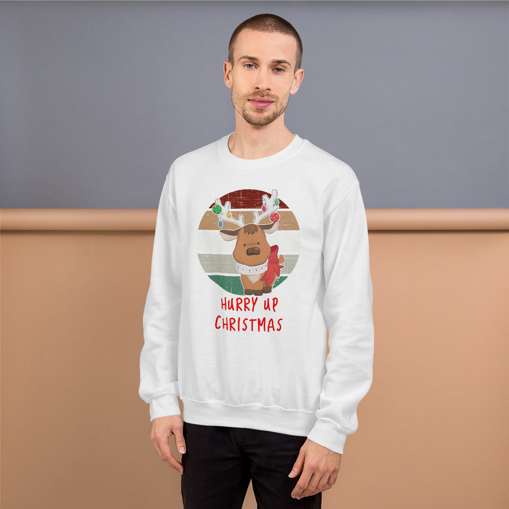 Funny Reindeer Sweatshirt - Funny Christmas Sweatshirt