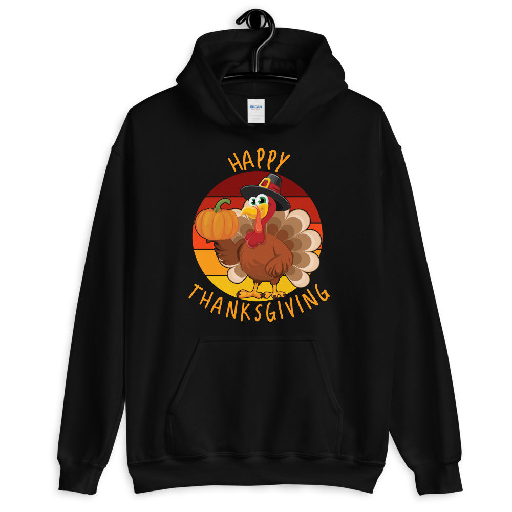 Happy Thanksgiving Hoodie - Thanksgiving Turkey Hoodie