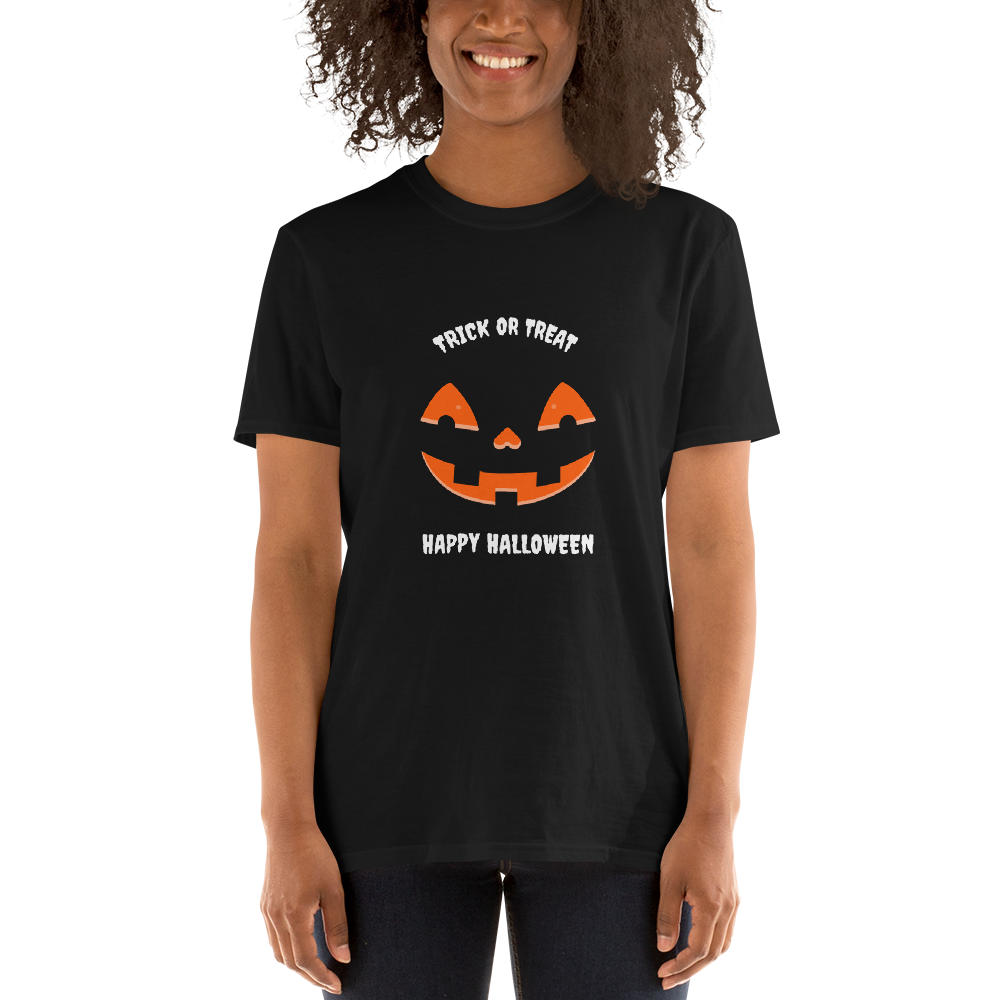 Halloween Pumpkin T-Shirt - Jack O Lantern Shirt - Trick Or Treat Pumpkin
