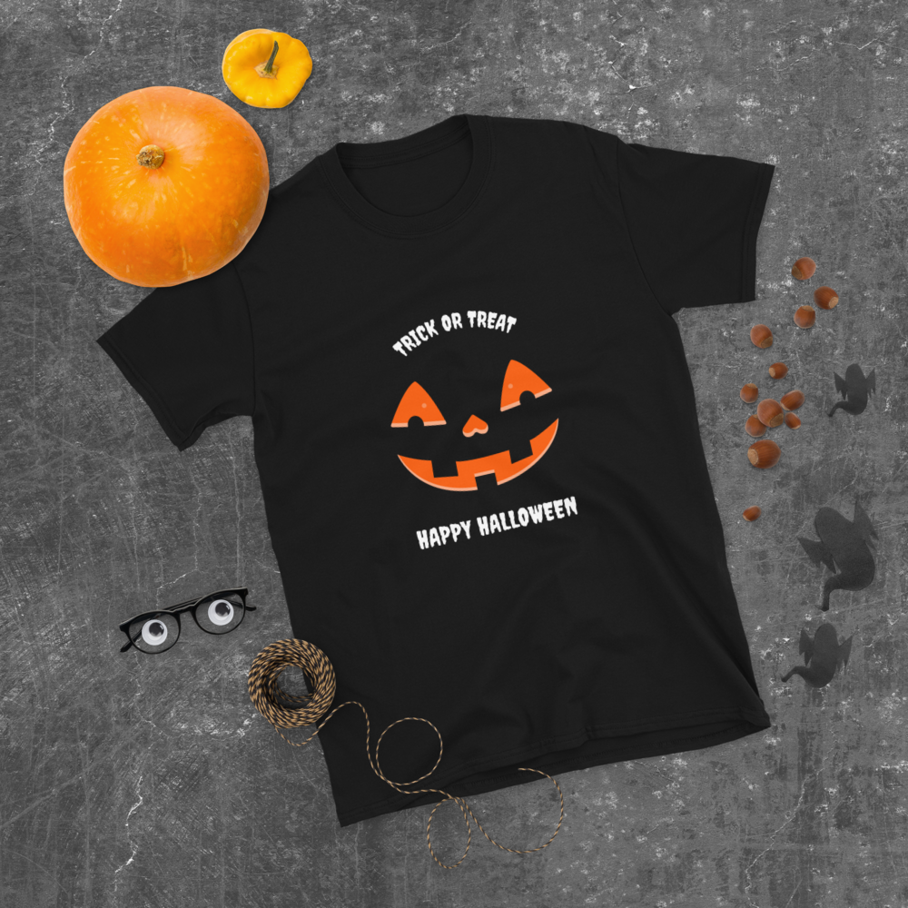Halloween Pumpkin T-Shirt - Jack O Lantern Shirt - Trick Or Treat Pumpkin