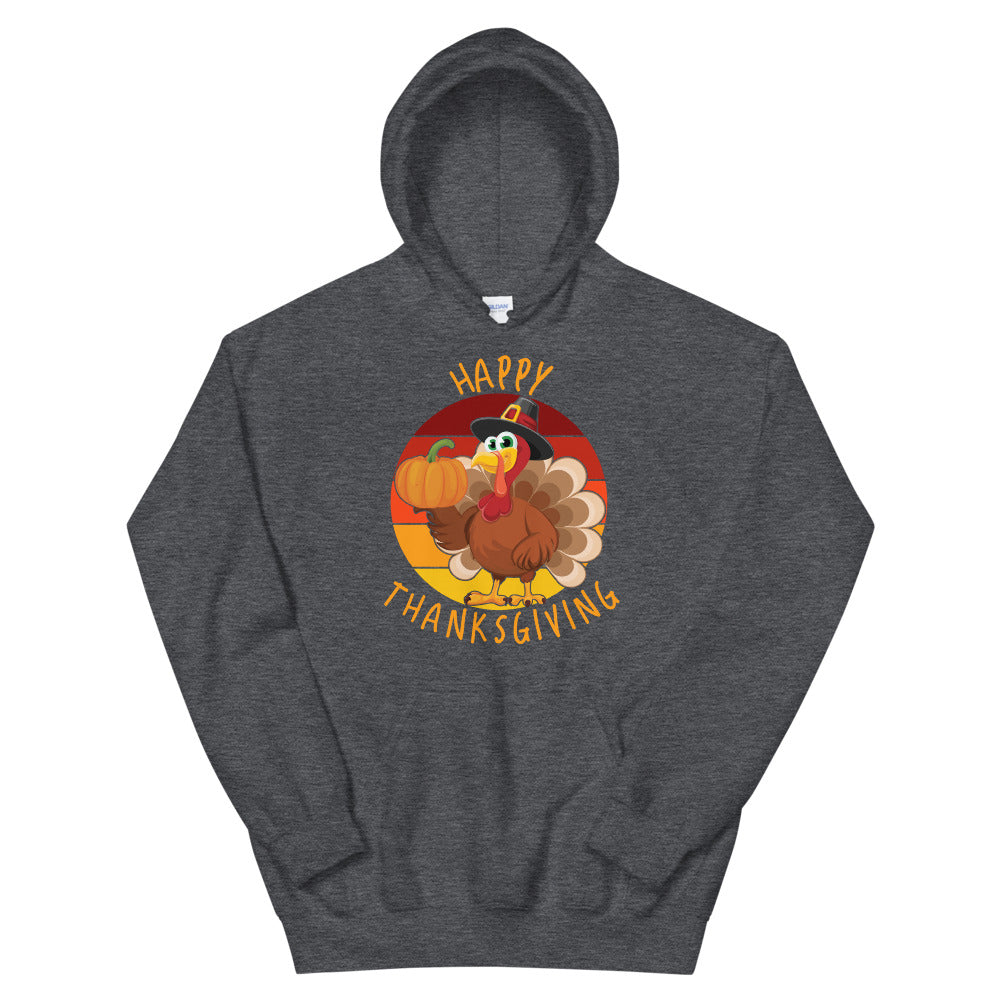 Happy Thanksgiving Hoodie - Thanksgiving Turkey Hoodie