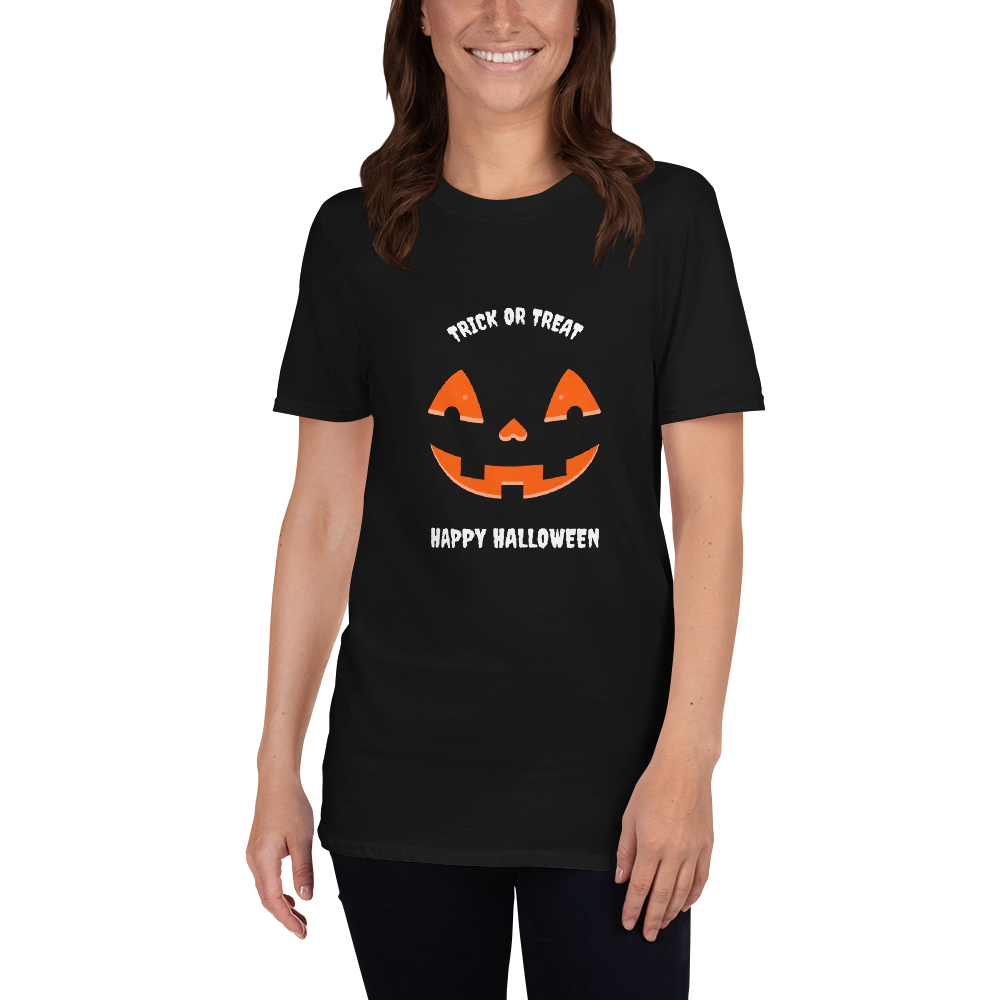 Halloween Pumpkin T-Shirt - Jack O Lantern Shirt - Trick Or Treat Pumpkin