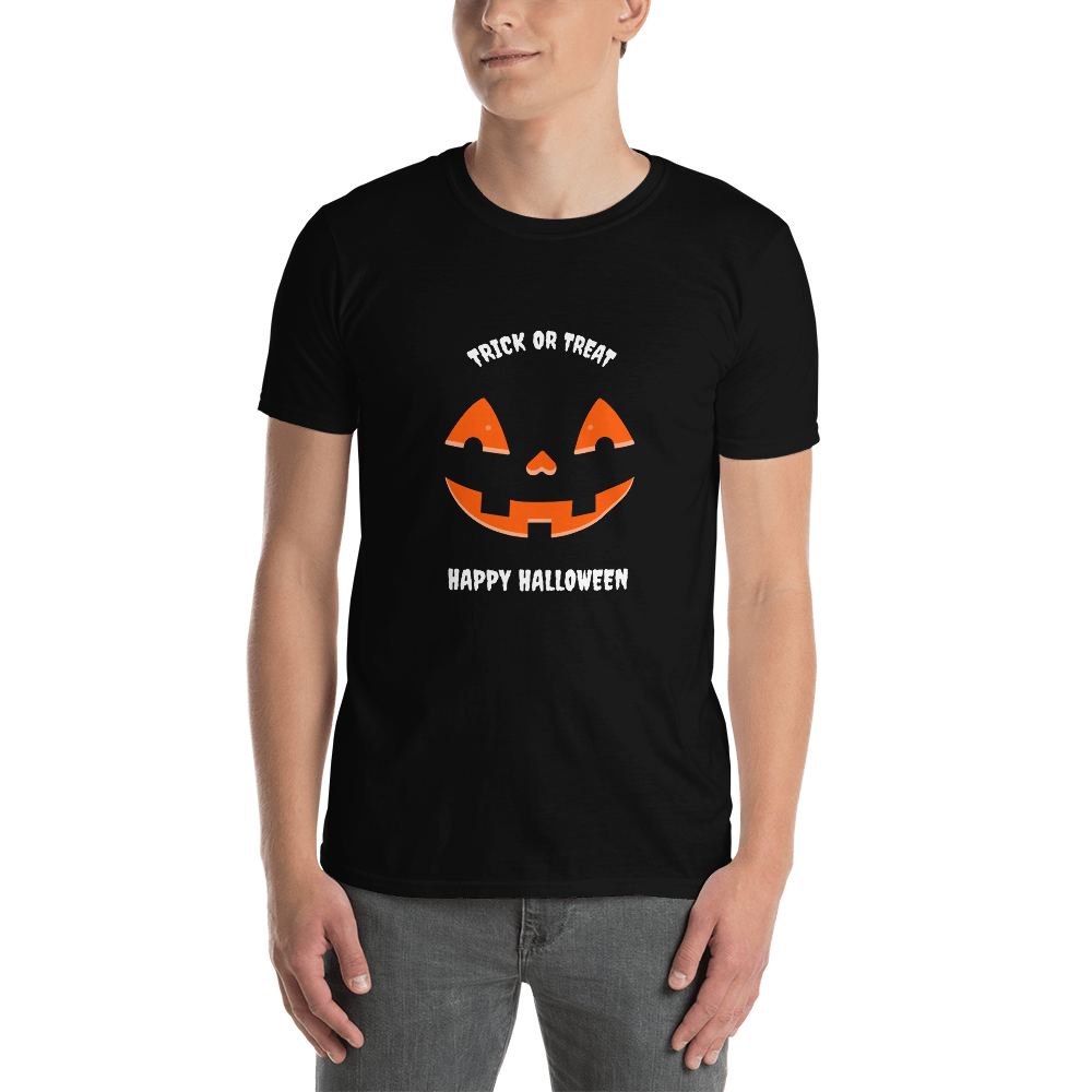 Halloween Pumpkin T-Shirt - Jack O Lantern Shirt - Trick Or Treat Pumpkin