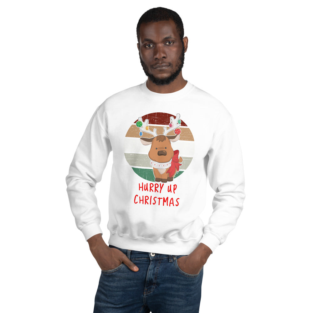 Funny Reindeer Sweatshirt - Funny Christmas Sweatshirt