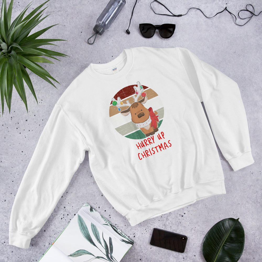 Funny Reindeer Sweatshirt - Funny Christmas Sweatshirt