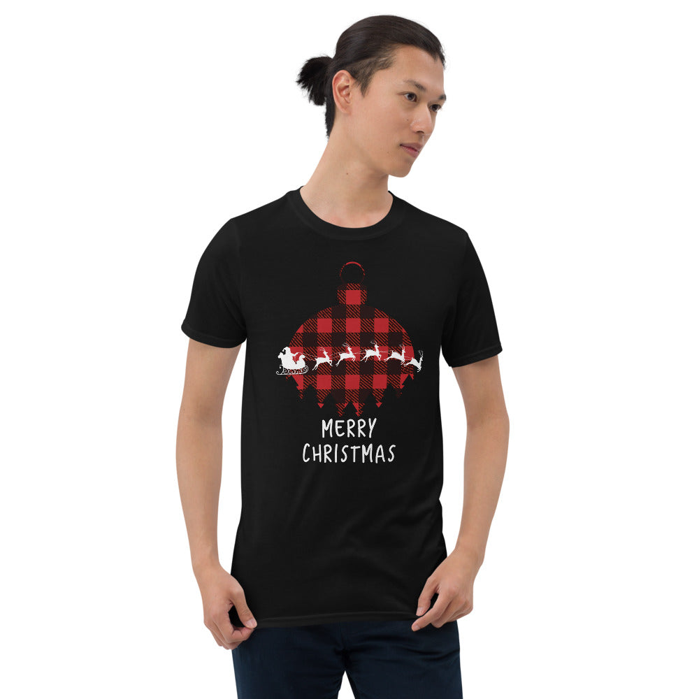 Merry Christmas Shirt - Buffalo Plaid T-Shirt