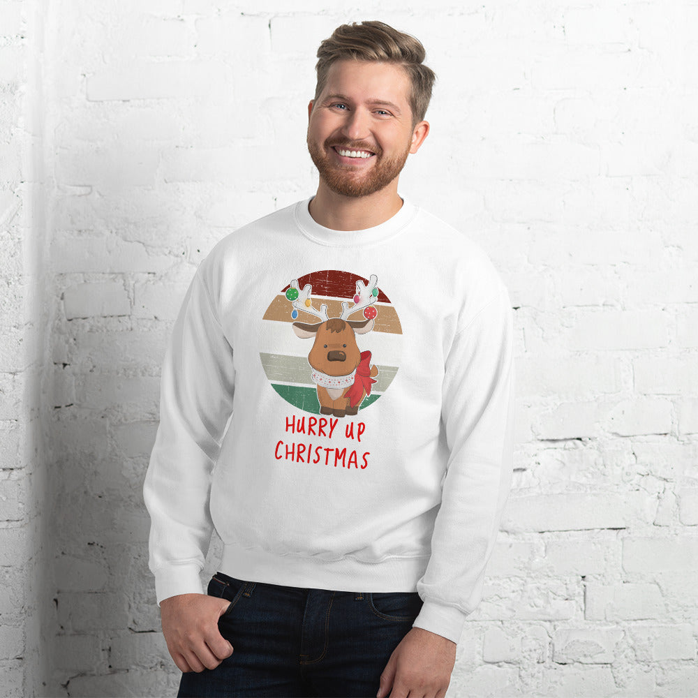 Funny Reindeer Sweatshirt - Funny Christmas Sweatshirt