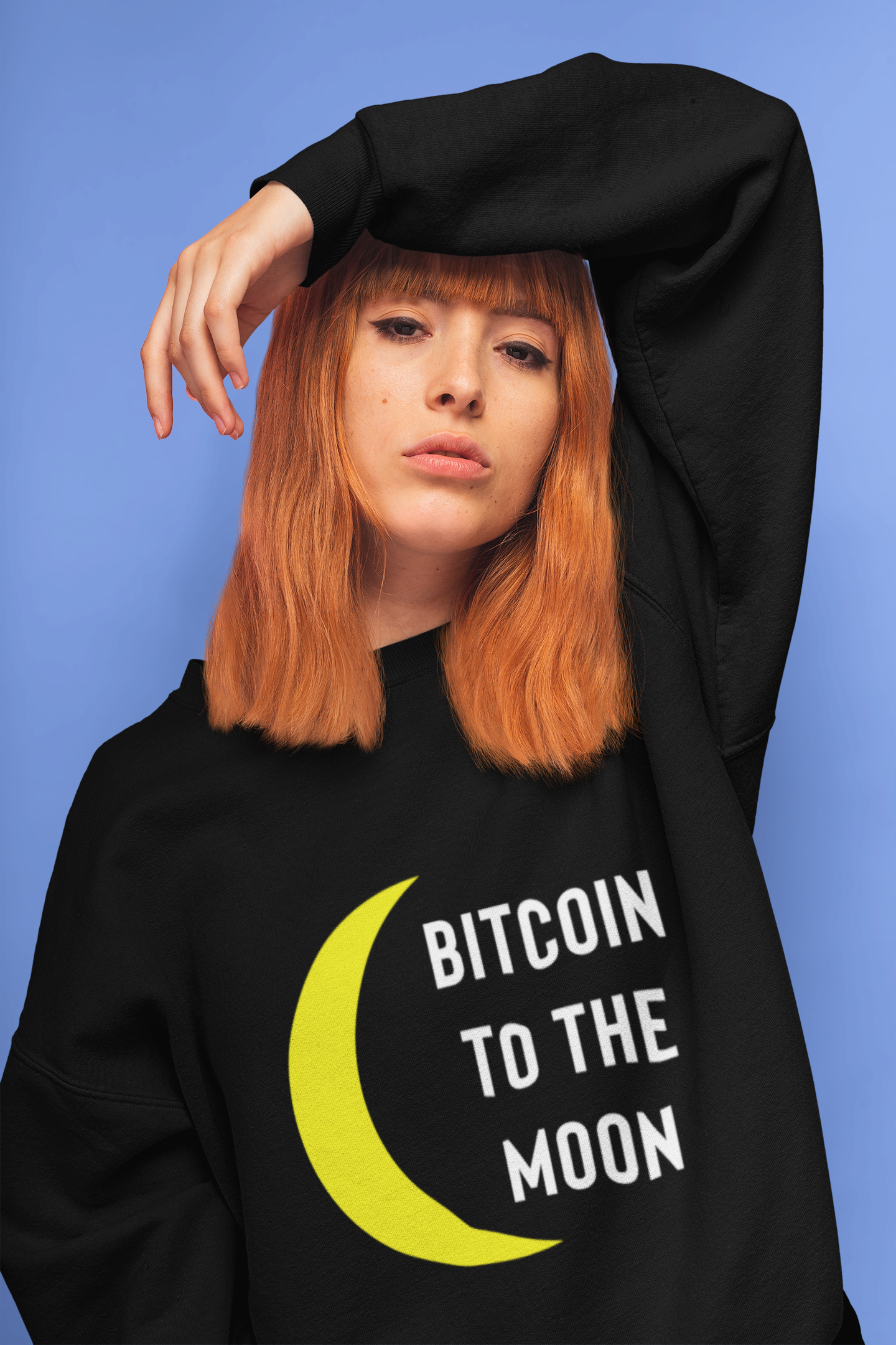 Bitcoin Shirt - Bitcoin Sweatshirt - Bitcoin To The Moon Sweatshirt - Bitcoin Gifts