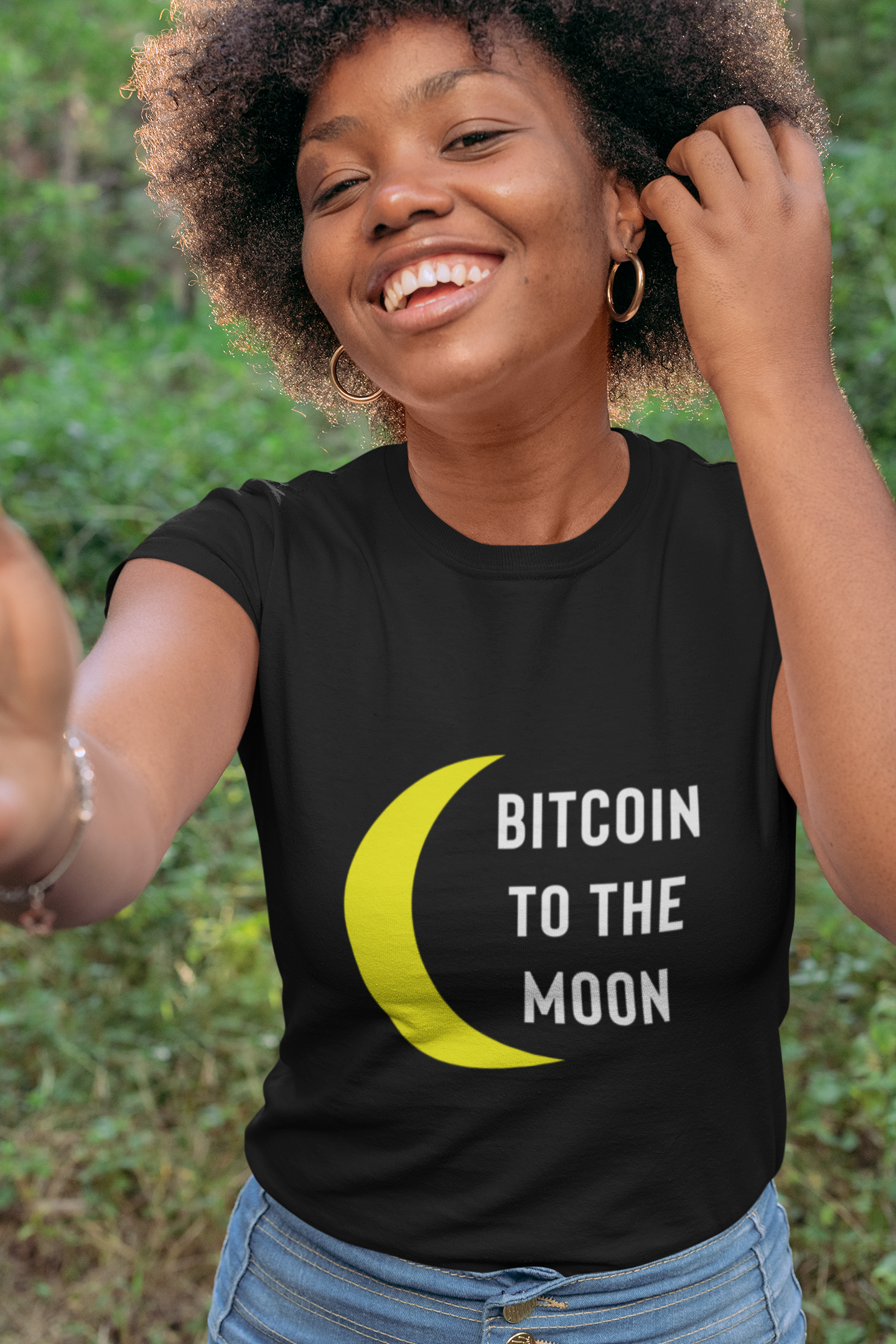 Bitcoin Shirt - Bitcoin To The Moon Shirt - Bitcoin Gift