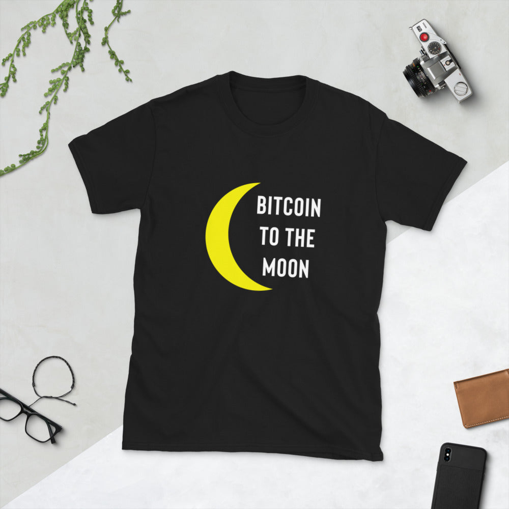 Bitcoin Shirt - Bitcoin To The Moon Shirt - Bitcoin Gift
