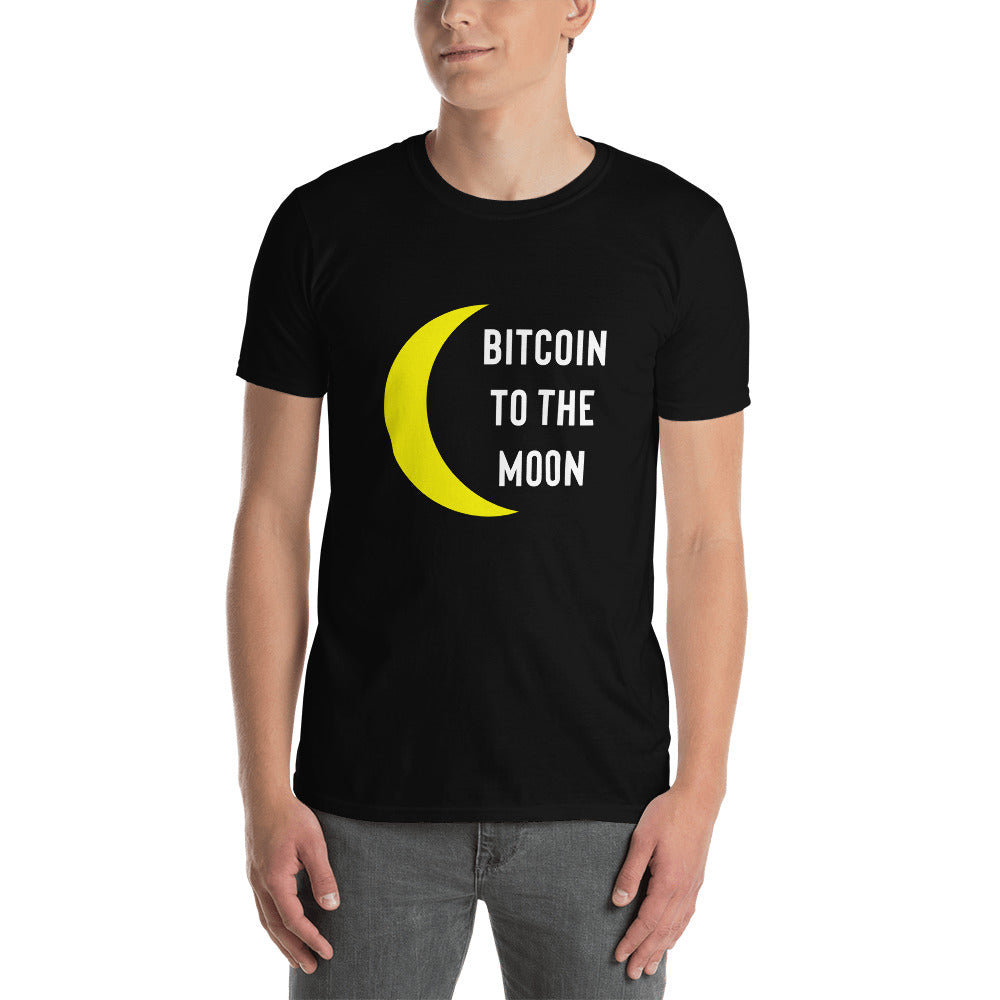 Bitcoin Shirt - Bitcoin To The Moon Shirt - Bitcoin Gift