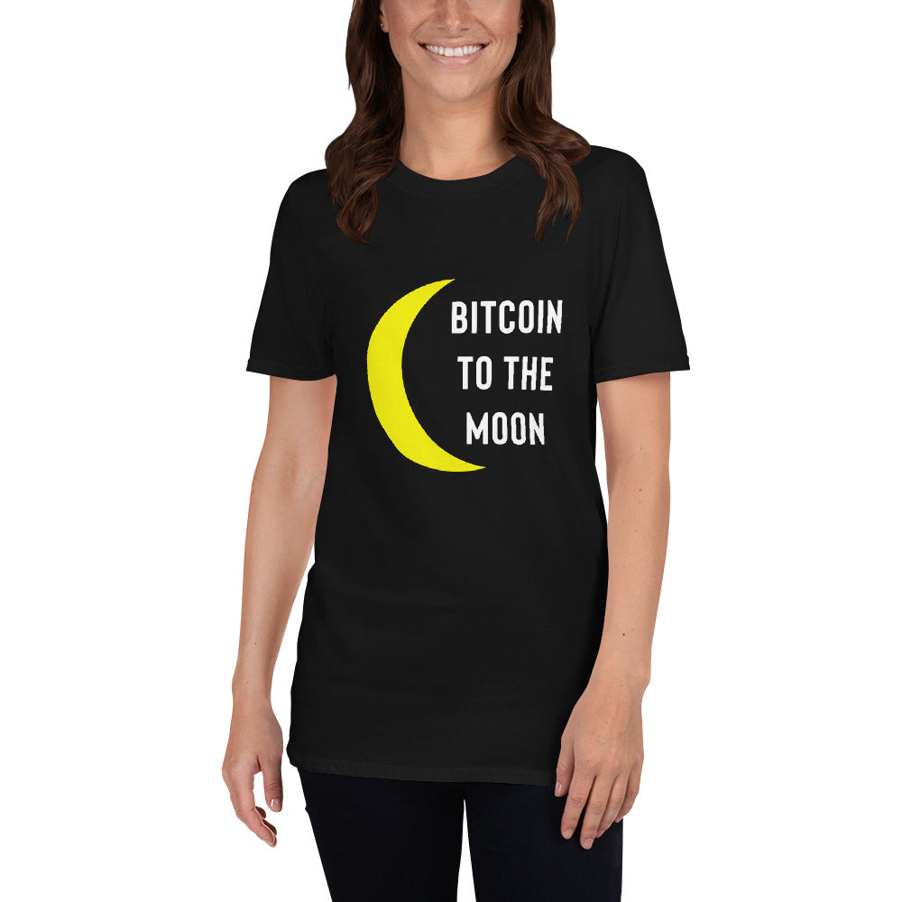 Bitcoin Shirt - Bitcoin To The Moon Shirt - Bitcoin Gift