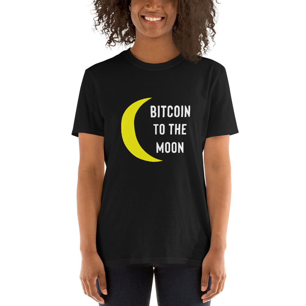 Bitcoin Shirt - Bitcoin To The Moon Shirt - Bitcoin Gift