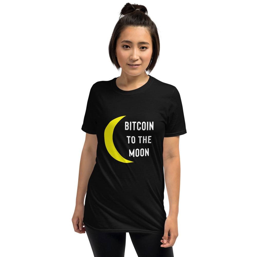 Bitcoin Shirt - Bitcoin To The Moon Shirt - Bitcoin Gift