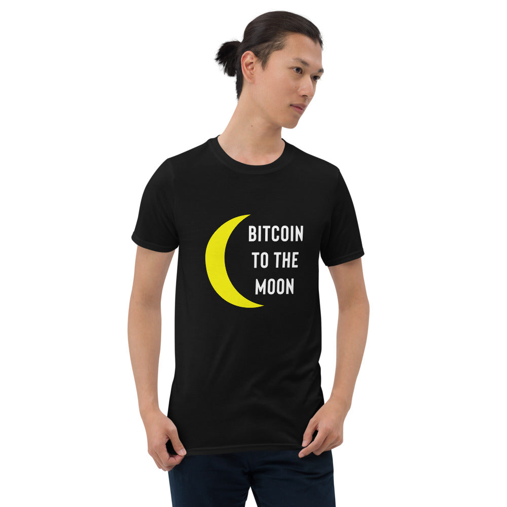 Bitcoin Shirt - Bitcoin To The Moon Shirt - Bitcoin Gift