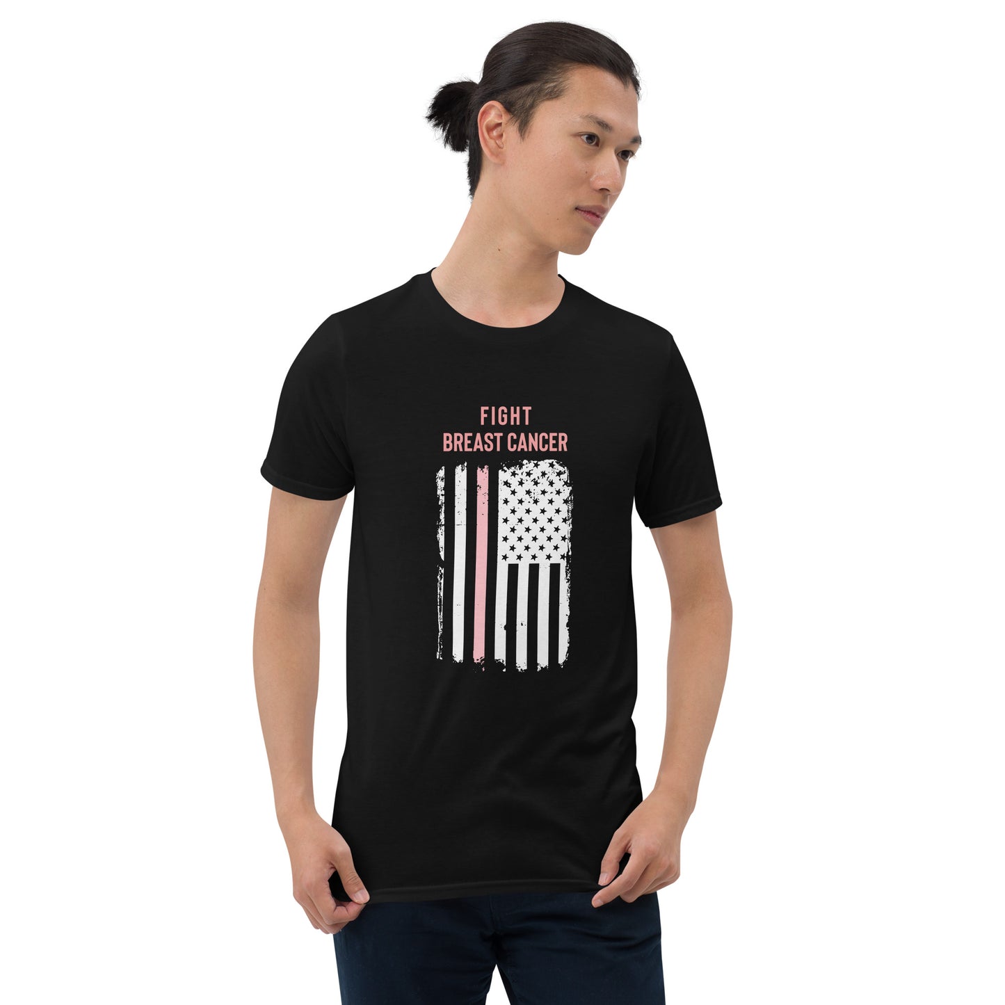 Breast Cancer Awareness Short-Sleeve Unisex T-Shirt - Fight Breast Cancer