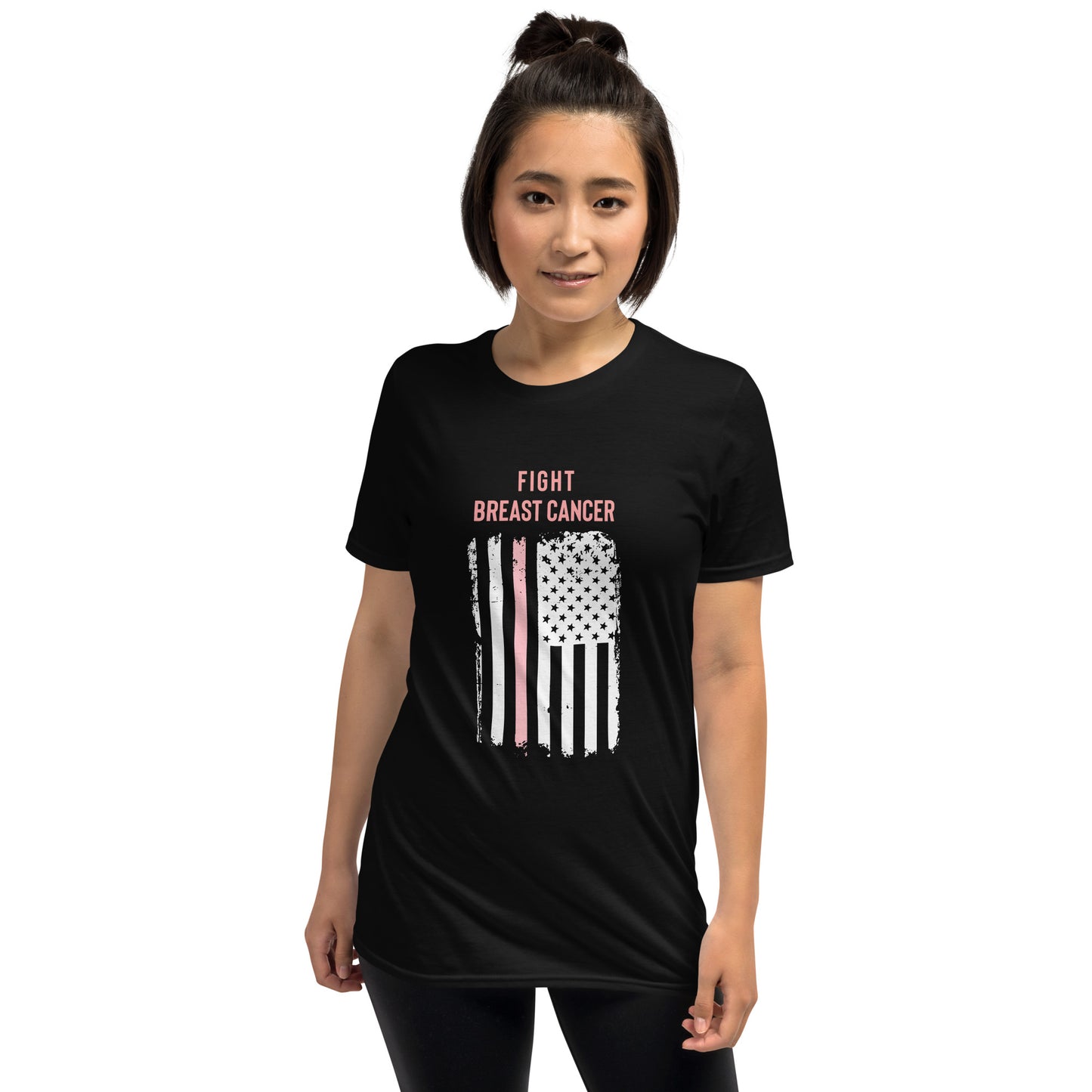 Breast Cancer Awareness Short-Sleeve Unisex T-Shirt - Fight Breast Cancer