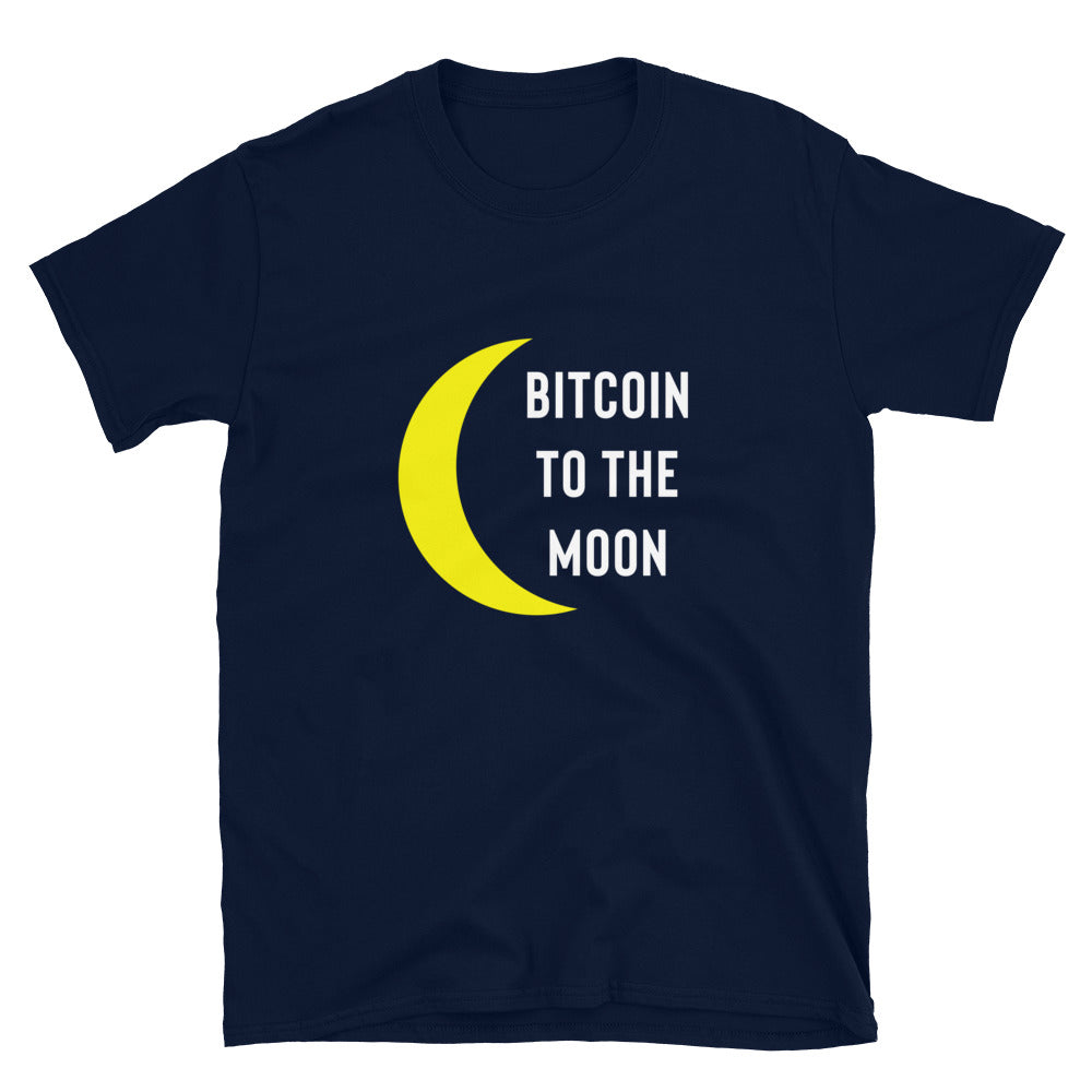 Bitcoin Shirt - Bitcoin To The Moon Shirt - Bitcoin Gift