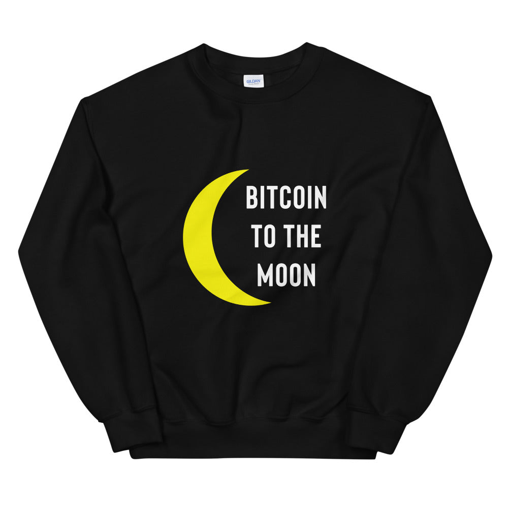 Bitcoin Shirt - Bitcoin Sweatshirt - Bitcoin To The Moon Sweatshirt - Bitcoin Gifts