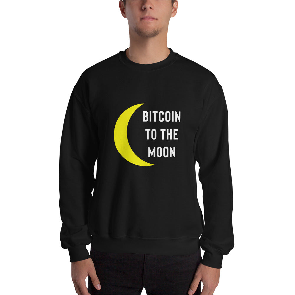 Bitcoin Shirt - Bitcoin Sweatshirt - Bitcoin To The Moon Sweatshirt - Bitcoin Gifts