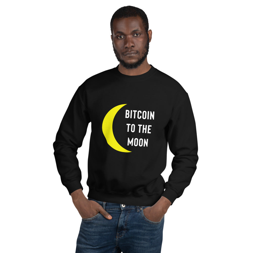 Bitcoin Shirt - Bitcoin Sweatshirt - Bitcoin To The Moon Sweatshirt - Bitcoin Gifts