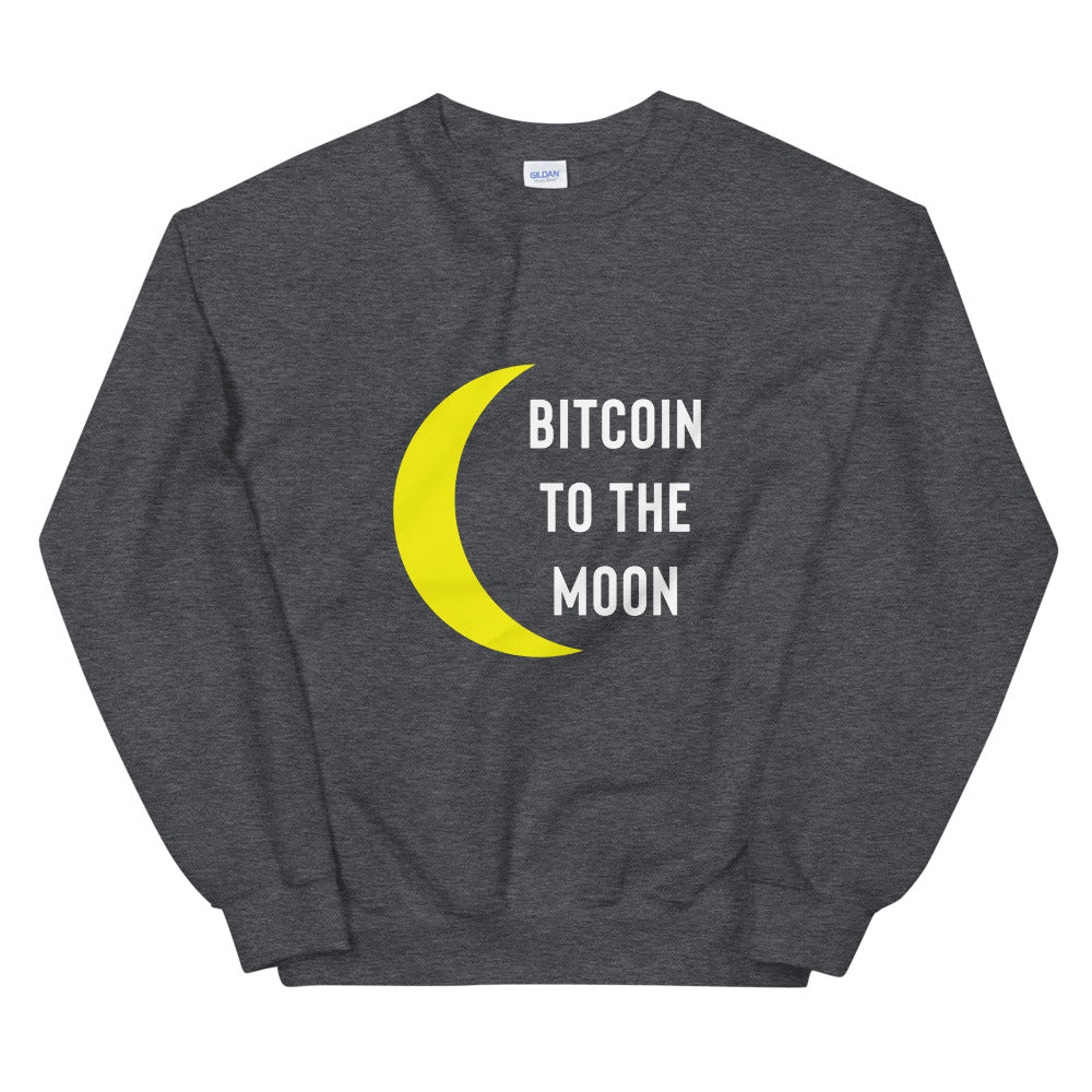 Bitcoin Shirt - Bitcoin Sweatshirt - Bitcoin To The Moon Sweatshirt - Bitcoin Gifts