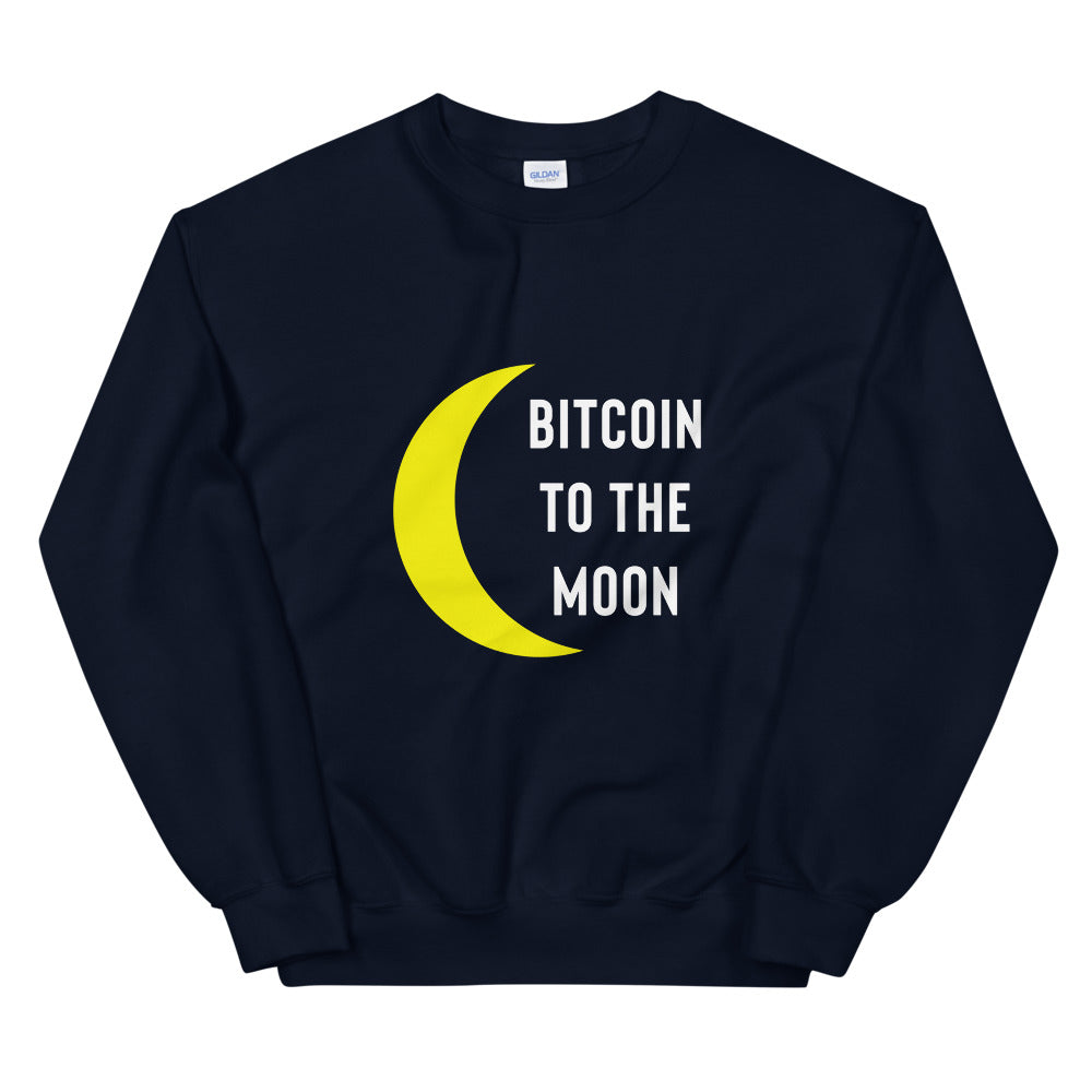 Bitcoin Shirt - Bitcoin Sweatshirt - Bitcoin To The Moon Sweatshirt - Bitcoin Gifts
