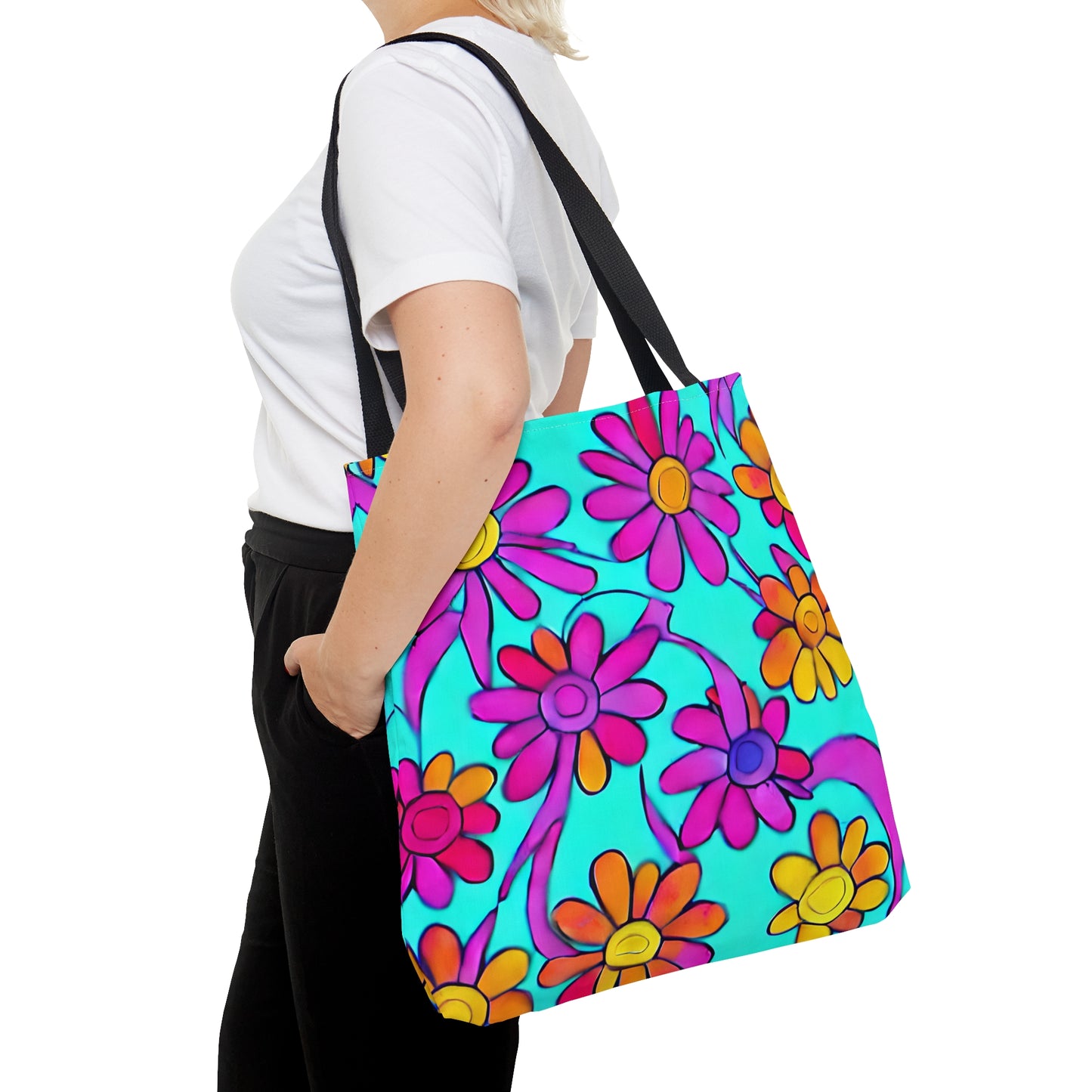 Tote Bag Floral Design