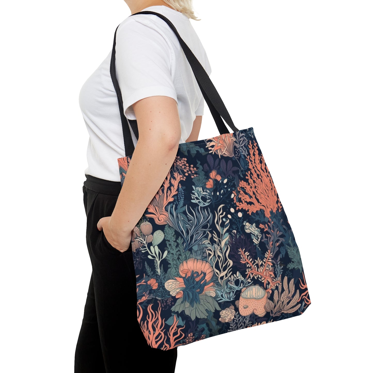 Tote Bag Coral Design