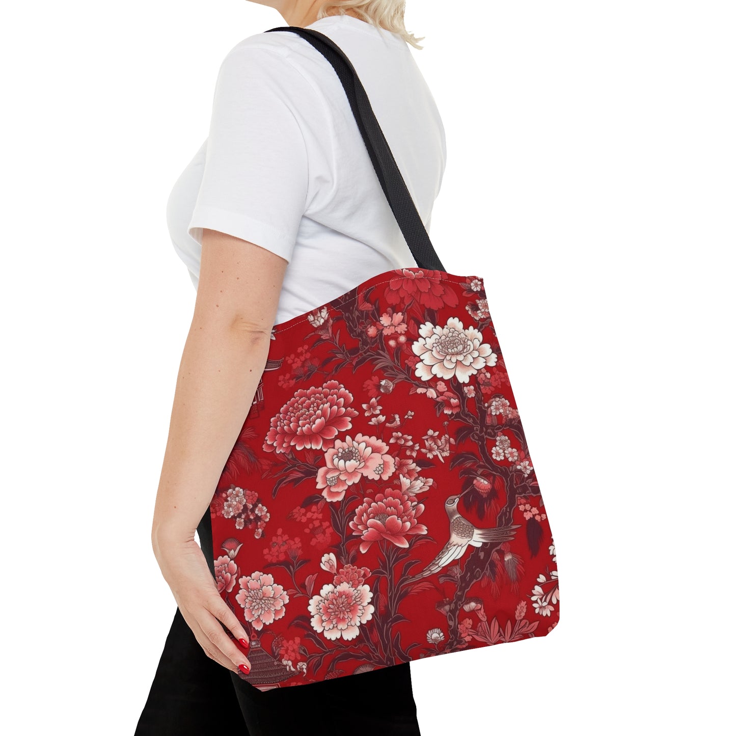 Tote Bag Chinoiserie Design