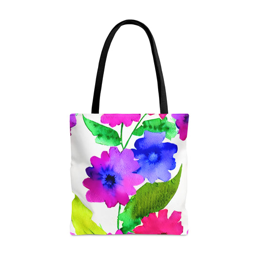 Tote Bag Watercolor Floral Design