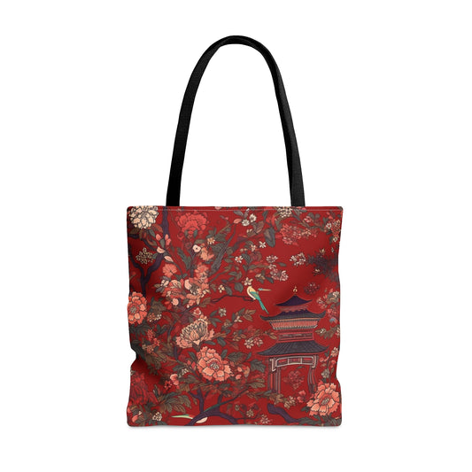 Tote Bag Chinoiserie Design