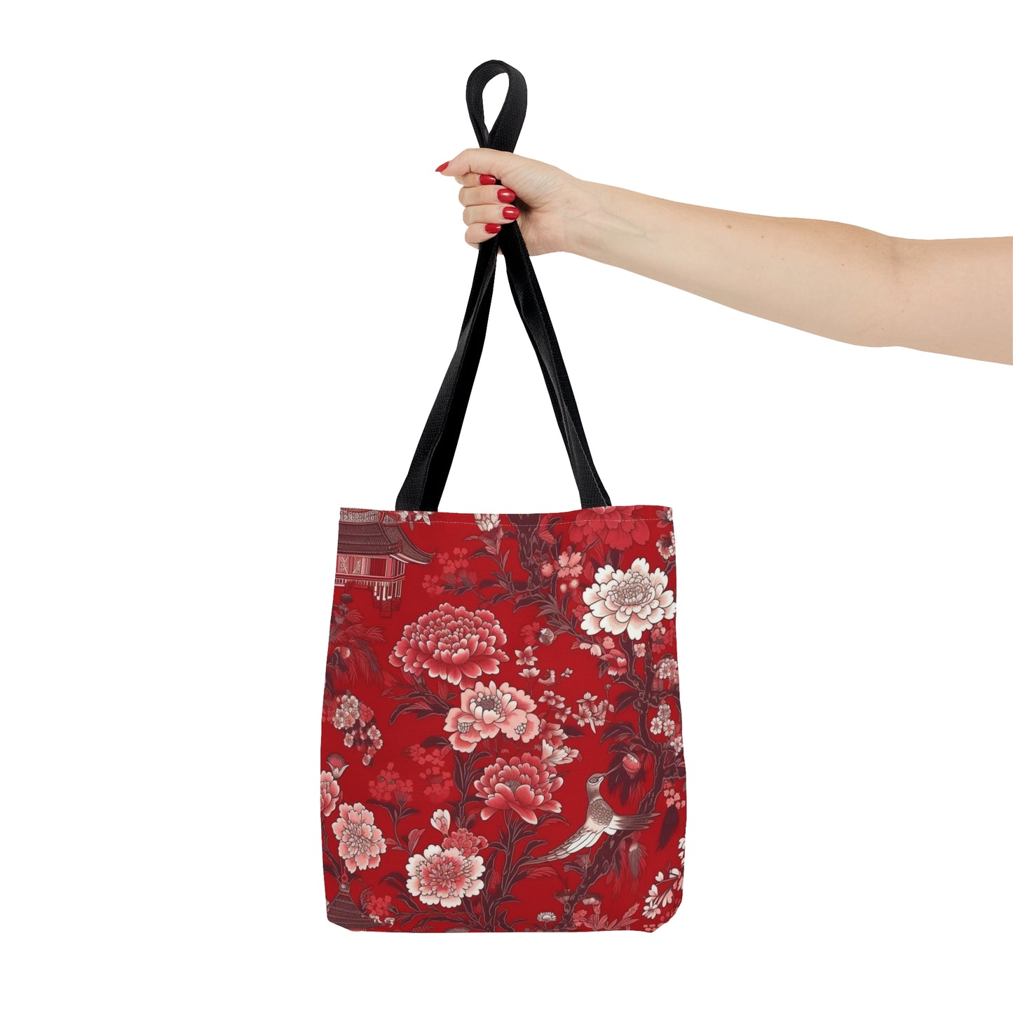 Tote Bag Chinoiserie Design