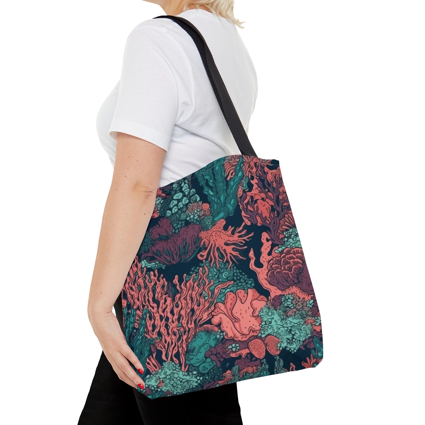 Tote Bag Coral Design