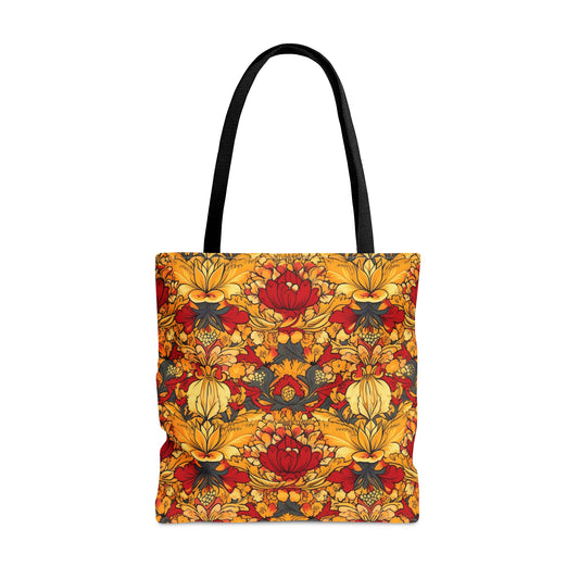 Tote Bag Jacobean Design