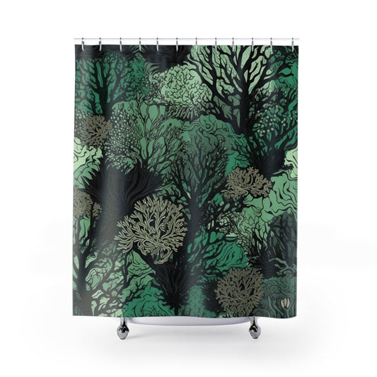 Coral Shower Curtain 71" x 74"