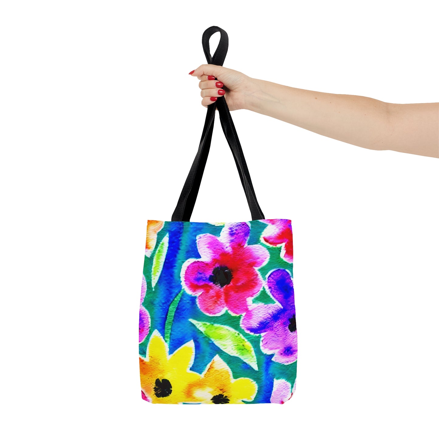 Tote Bag Watercolor Floral Design