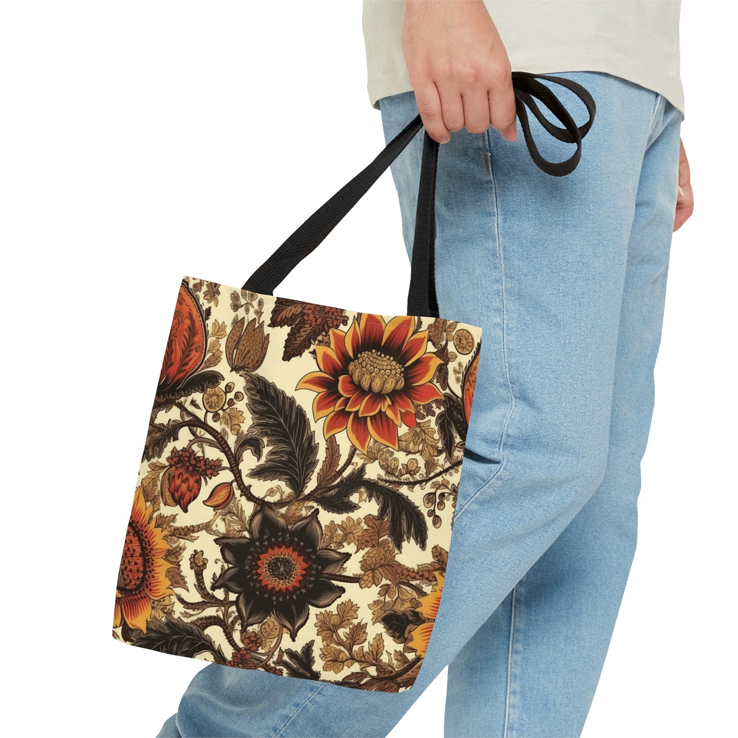 Tote Bag Sunflower Design