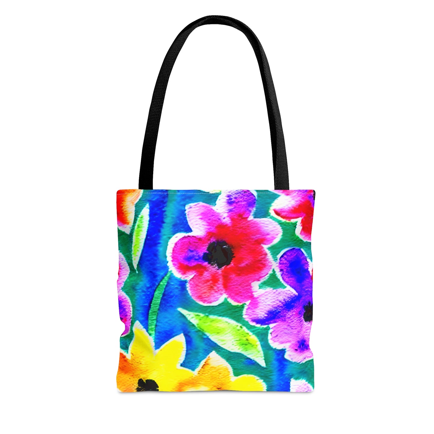 Tote Bag Watercolor Floral Design