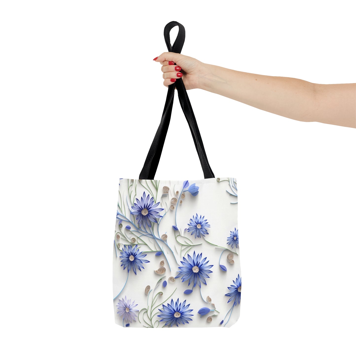 Tote Bag Cornflower Design