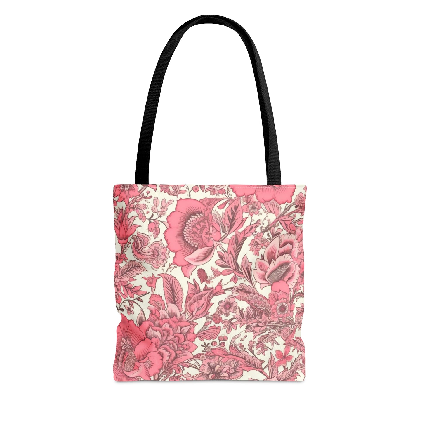 Floral Tote Bag Jacobean Design