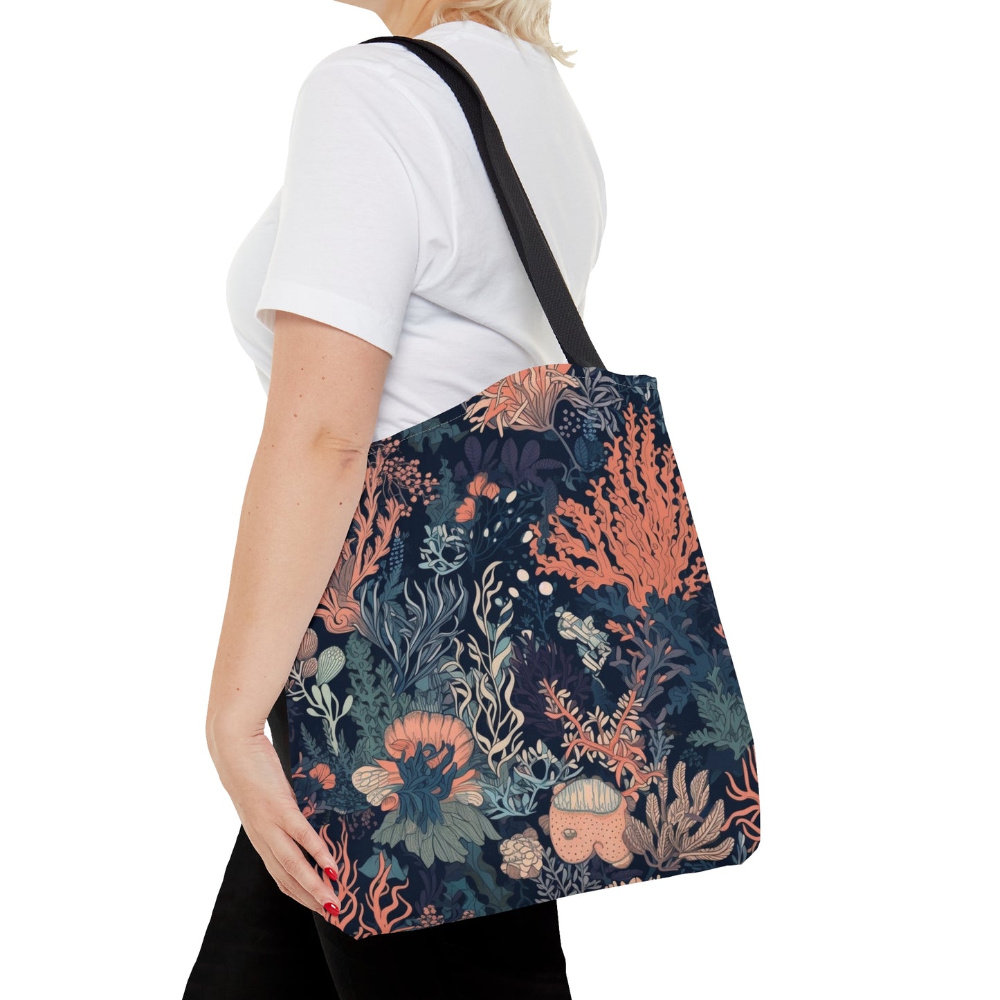 Tote Bag Coral Design