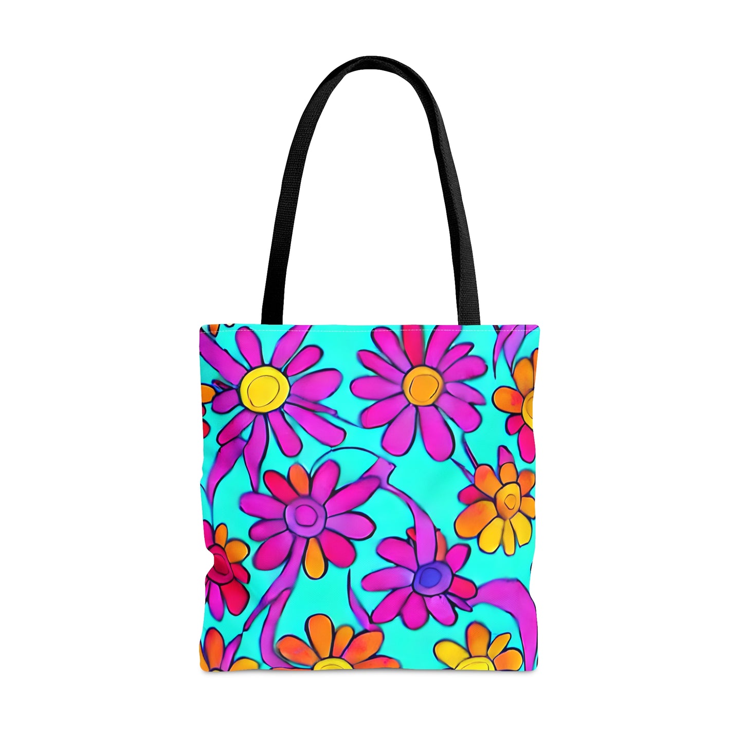 Tote Bag Floral Design