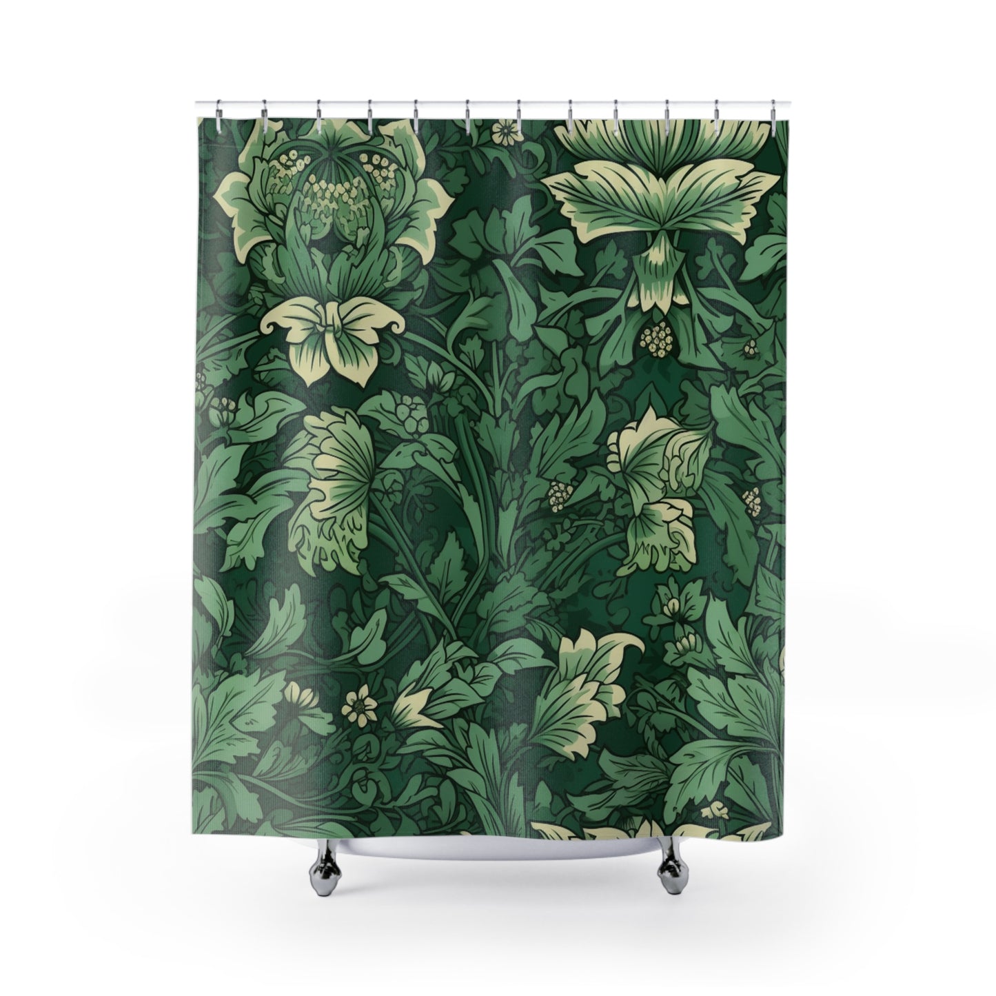 Jacobean Pattern Shower Curtain 71" x 74"